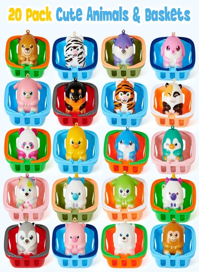 Golray 20 Packs Party Favors Slow Rising Stress Relief Squishy Toys for Kids, Soft Squishy Animals for Birthday Goodie Bag Stuffers, Pinata Fillers, Classroom Prizes, Treasure Box, Carnival Prizes - Image 4
